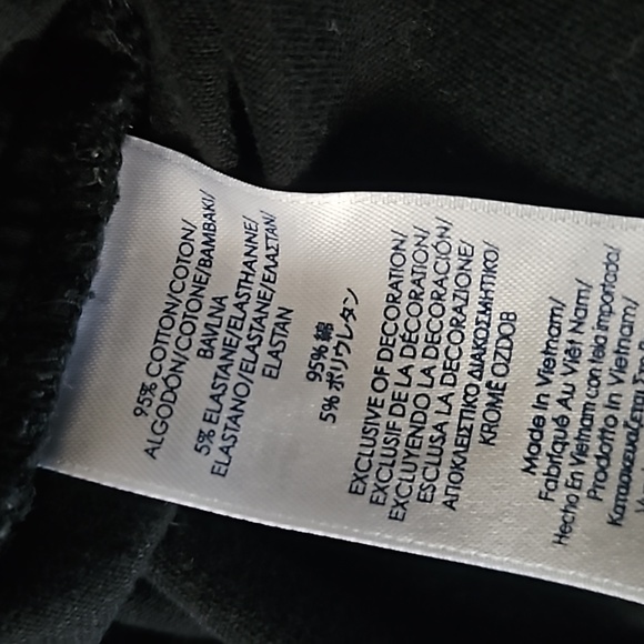 Chaps Mid Rise Straight Leg Pant - Picture 9 of 9